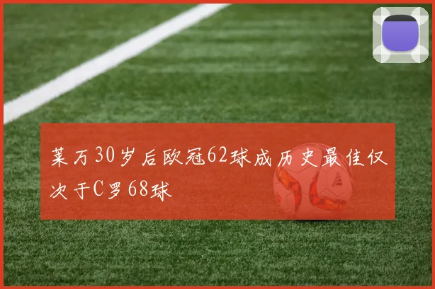 莱万30岁后欧冠62球成历史最佳仅次于C罗68球