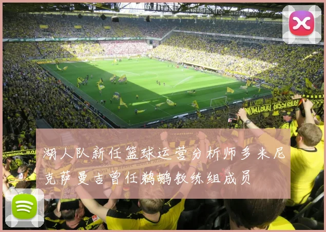湖人队新任篮球运营分析师多米尼克萨曼吉曾任鹈鹕教练组成员